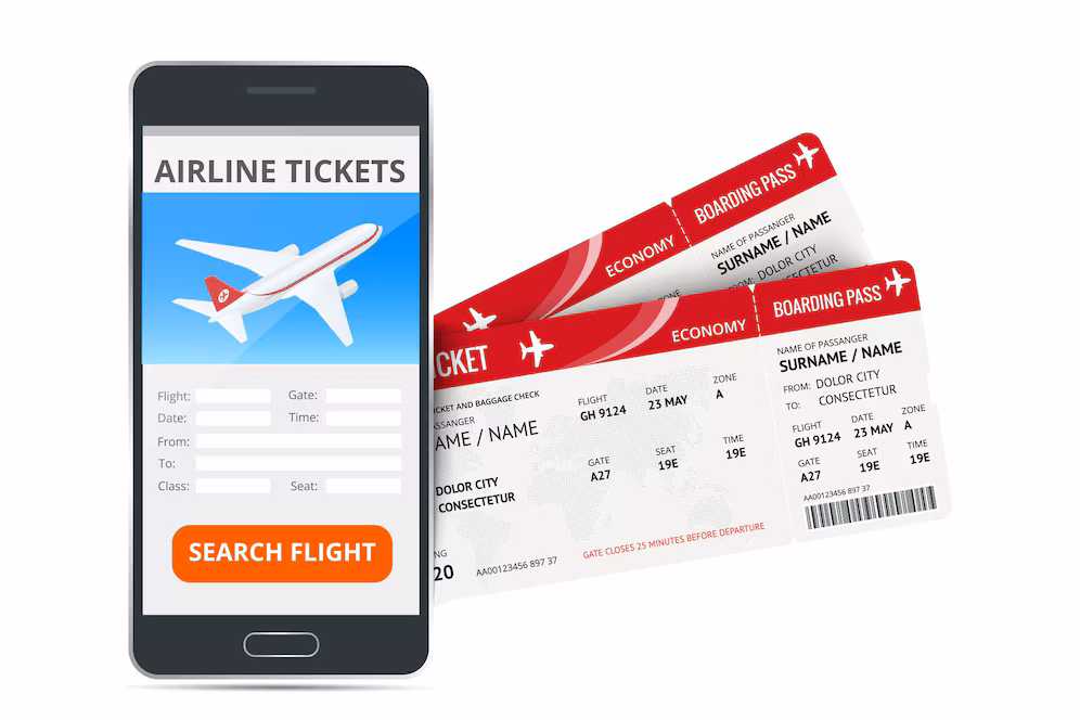 airline-tickets-booking-online-app-phone-two-boarding-passes-concept-travel-journey-business-isolated-white-vector-illustration_589019-184